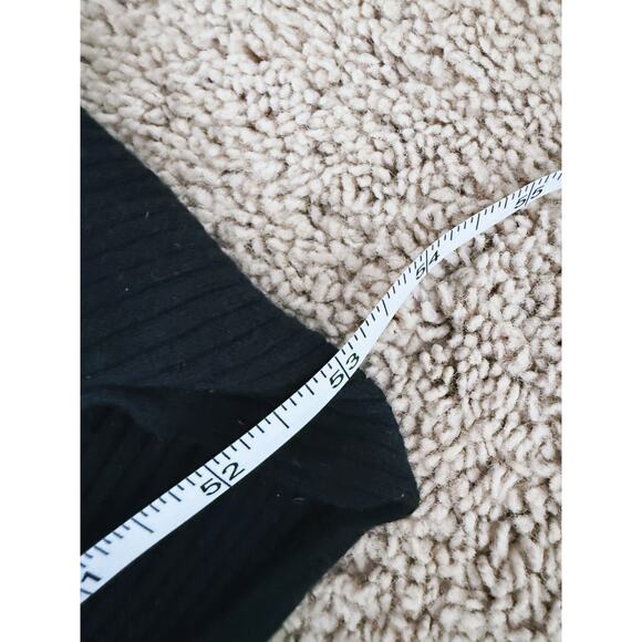 Maison De Papillon Quiet Luxury Silk Cashmere Cocoon Cardigan XS Black Minimal - Picture 7 of 9